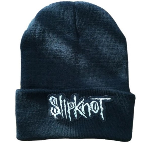 SLIPKNOT Beanie Rock N Roll Band Beanie Hat Winter Skull Cap Metal - Picture 1 of 1